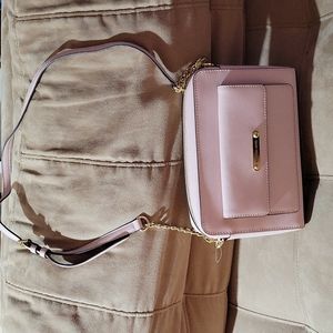 Brand New Authentic Michael Kors Pink Crossbody Handbag